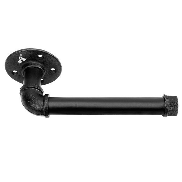 ALANES Heavy Duty DIY Rustic Farmhouse Style Iron Toilet Paper Holder