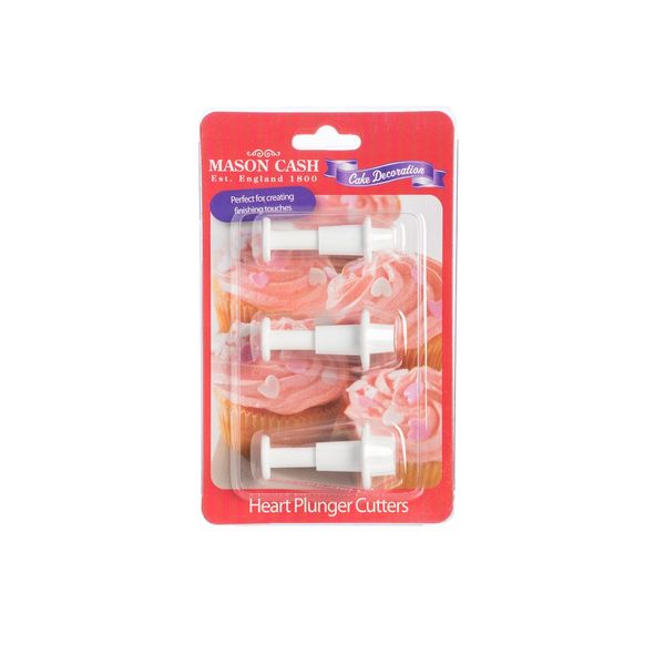 Mason Cash Cutter Heart Mini Set Of 3