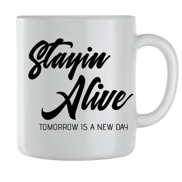 Alive Coffee Mugs for Men Women Motivational Sayings Graphic Cups Gift 159