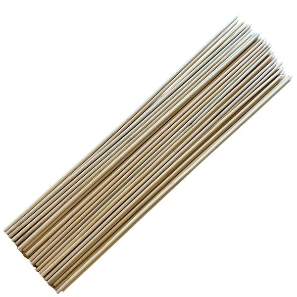 Bamboo Kebab Skewer Set of 50 - 40cm Long