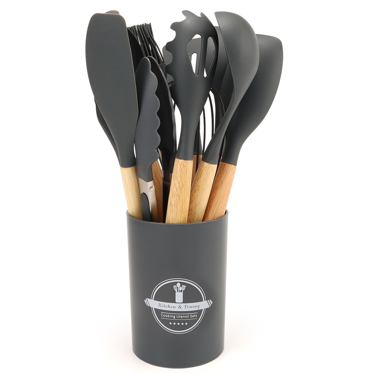 Kitchen Cooking Utensils Set Silicone Heat Resistant Kitchen Utensils 12 Piece Shop Today