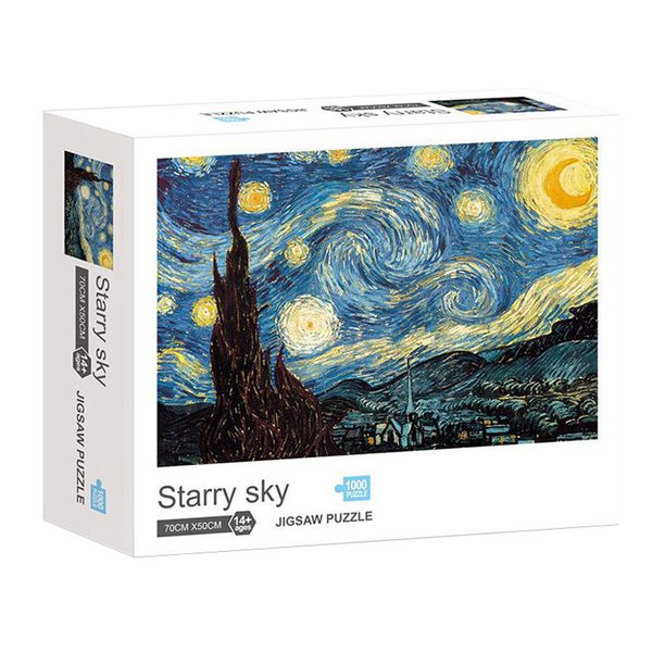 Pack Of 1000 Starry Sky Jigsaw Puzzle Game