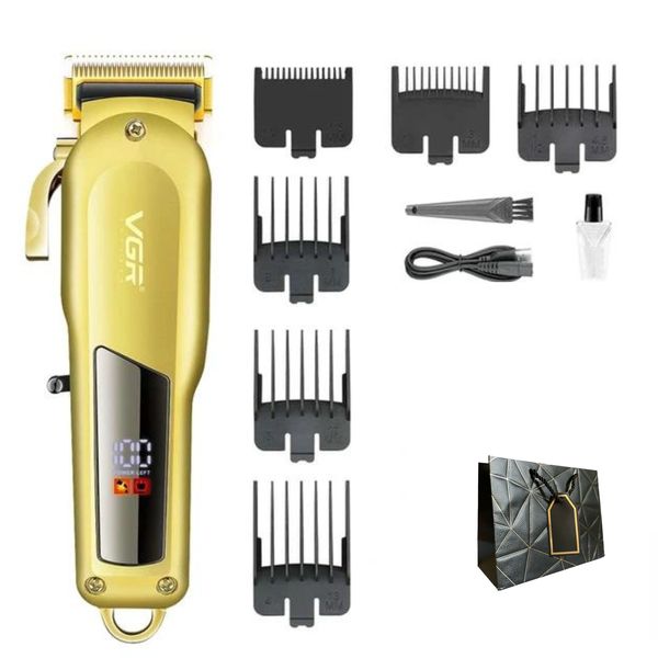 VGR - Professional Lithium Batteries Hair Clipper Set &amp; Gift Bag
