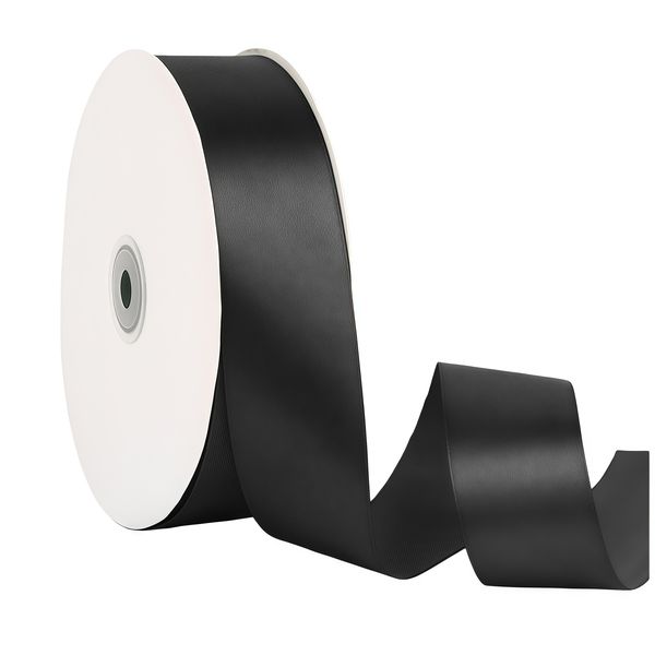 25mm x 80m Woven solid - color Ribbon for Crafts &amp; Décor