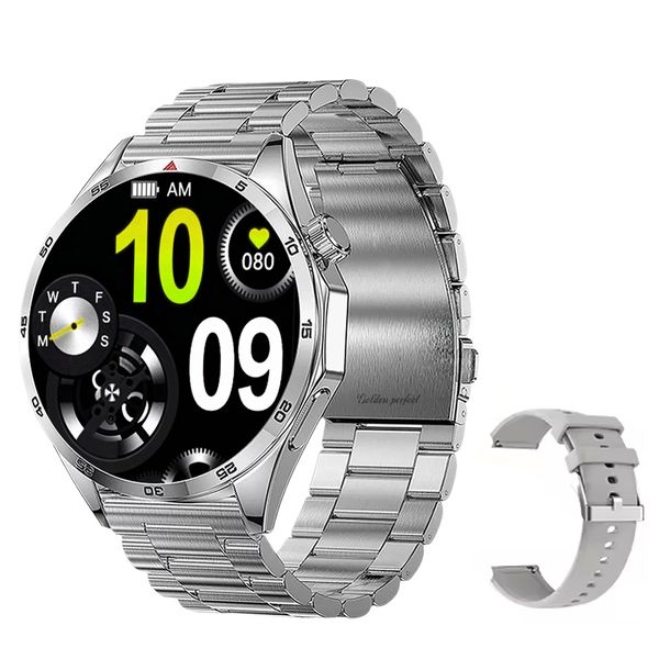 Golden Perfect Dual Strap Smartwatch : Fitness, Style &amp; Comfort Combined