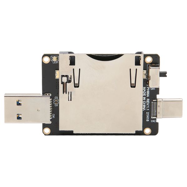 Card Reader USB3.1 TYPE C 10Gbps Support 2TB Dual Interface Transmission