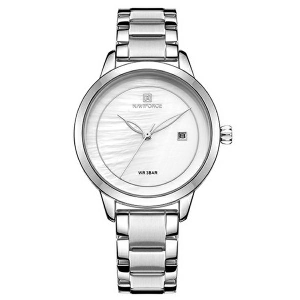 Naviforce Woman's Classic Watch Silver