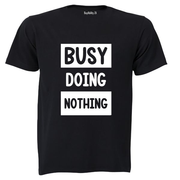 Mens - T-Shirt - Black image