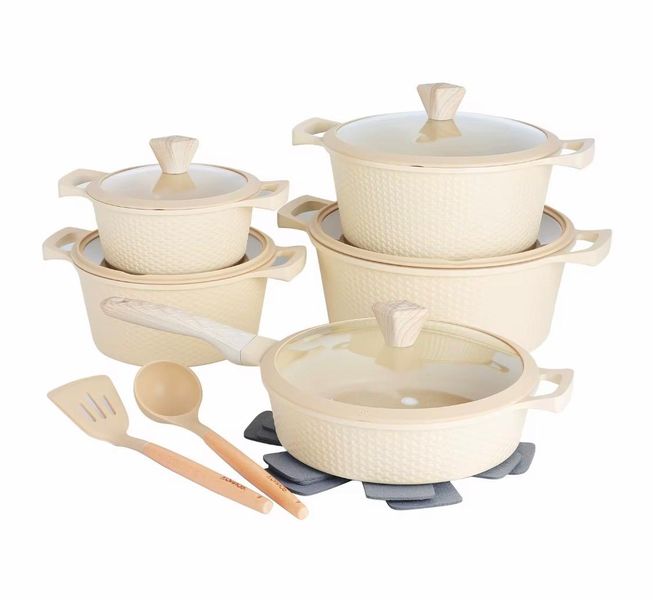 Meli Non -Stick Cookware Set -Ergonomic Design