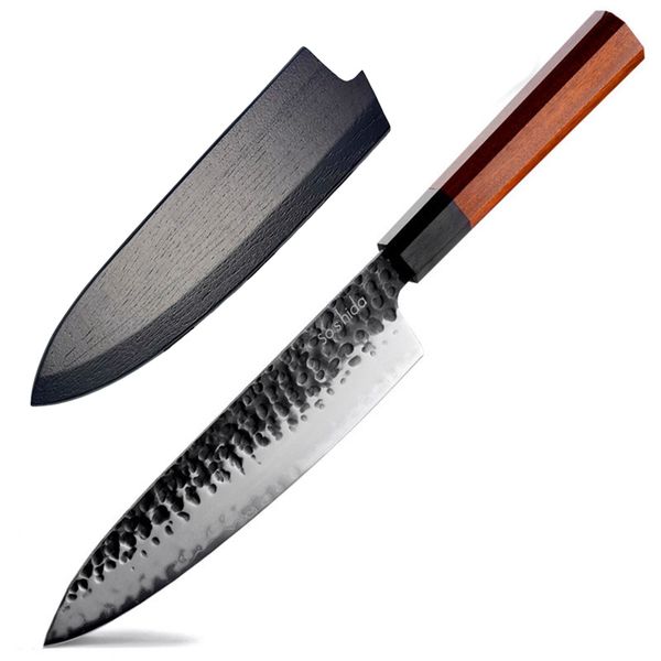 Soshida 8" AUS10 Forged Chef Knife