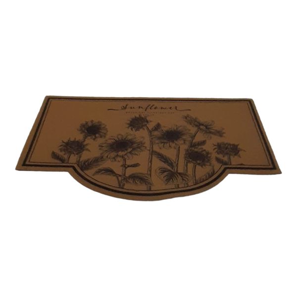 Welcome Outdoor Doormat- Brown - Sun Flower