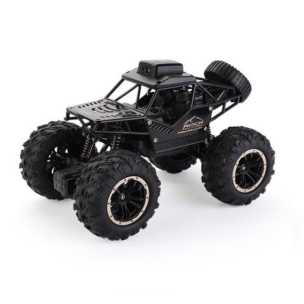 4K 2.4GHz HD WiFi Camera Car - 4 x 4 Off-Road Metal Alloy Body and Rubber Tyre
