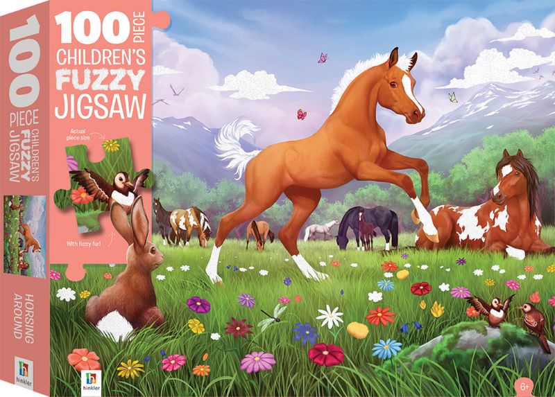100 Piece Jigsaw: Horses Puzzle
