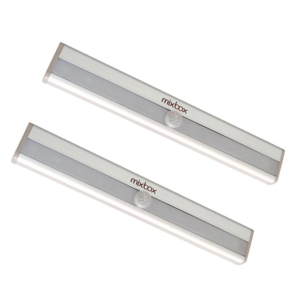 Portable Rechargeable Cordless Motion Sensor LED Light – 2 Pack