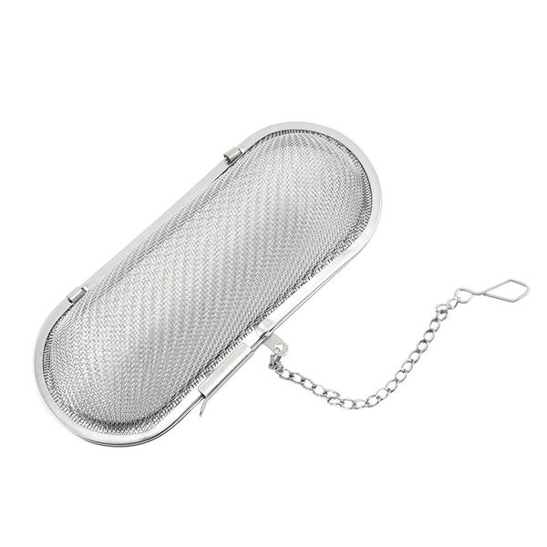 1PC Extra Fine Mesh 304 Stainless Steel Tea Infuser-Capsule Type