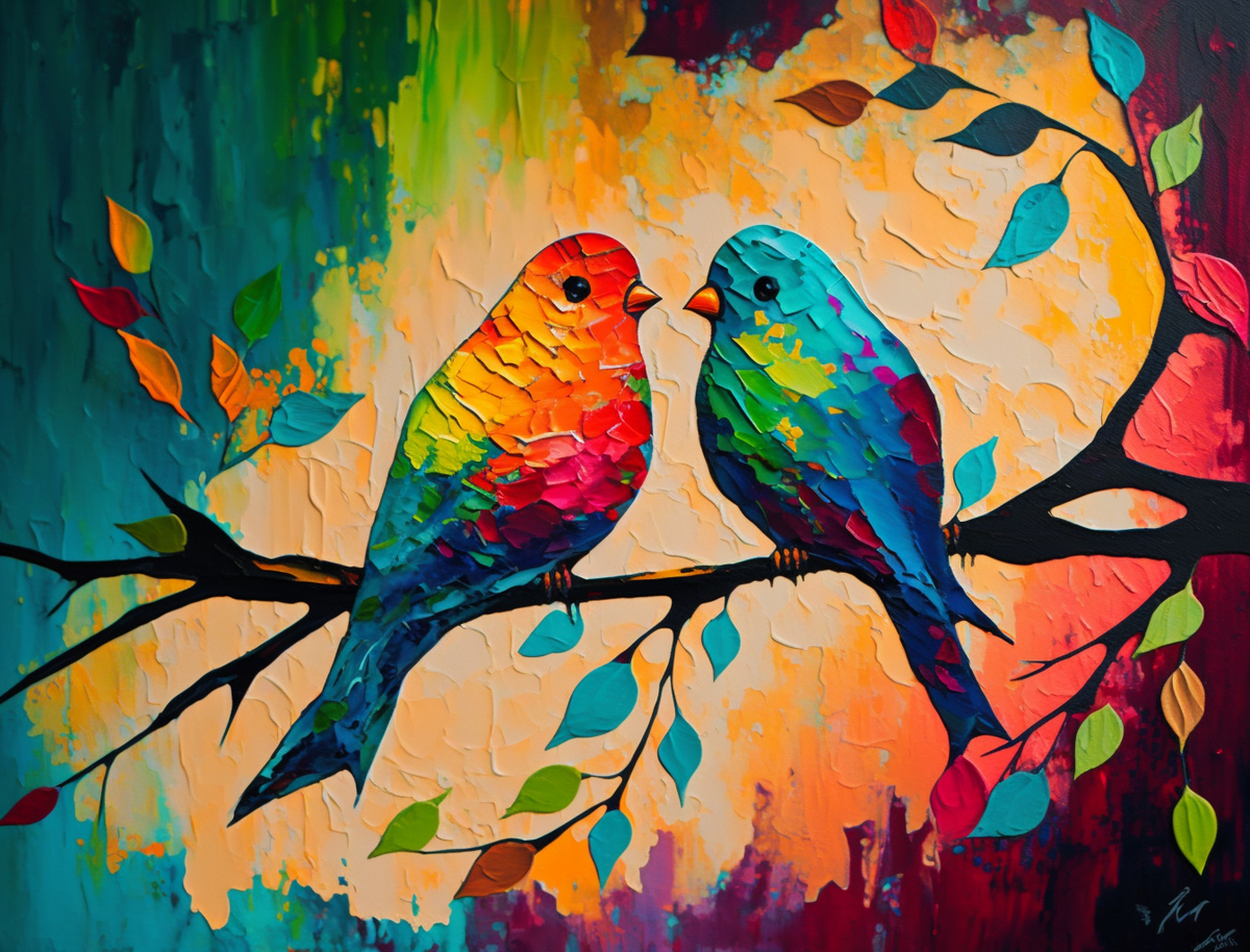 Canvas Wall Decor Fancy Artwork Living Room Embrace Love B1318