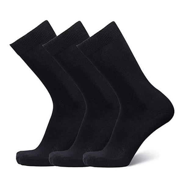 Bioguard Mid-Calf Large Feet Socks - 3 Pack - Cotton Blend | Shop Today ...