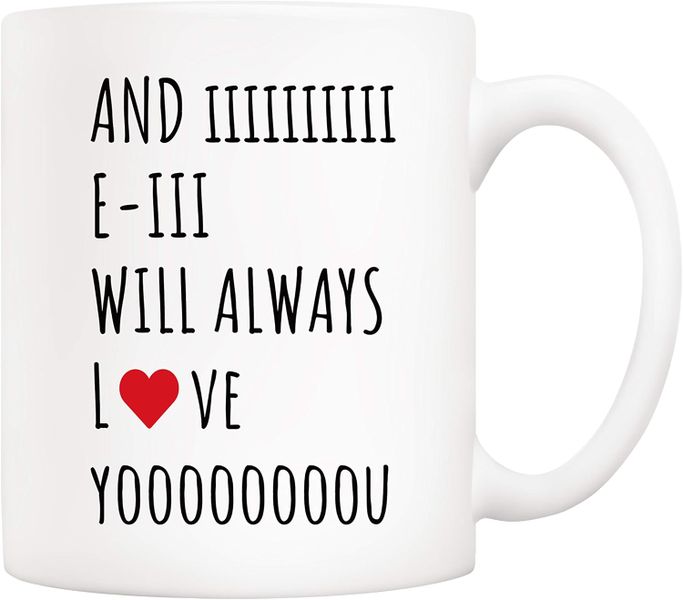 III will always love uu-Mother's day-Father's day-Valentines-Christmas Mug