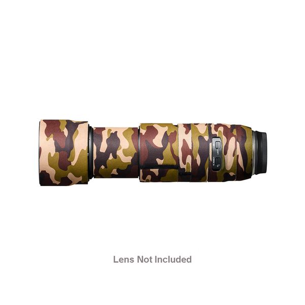 easyCover Lens Oak for Tamron 100-400mm F4.5-6.3 Di VC USD Brown Camouflage