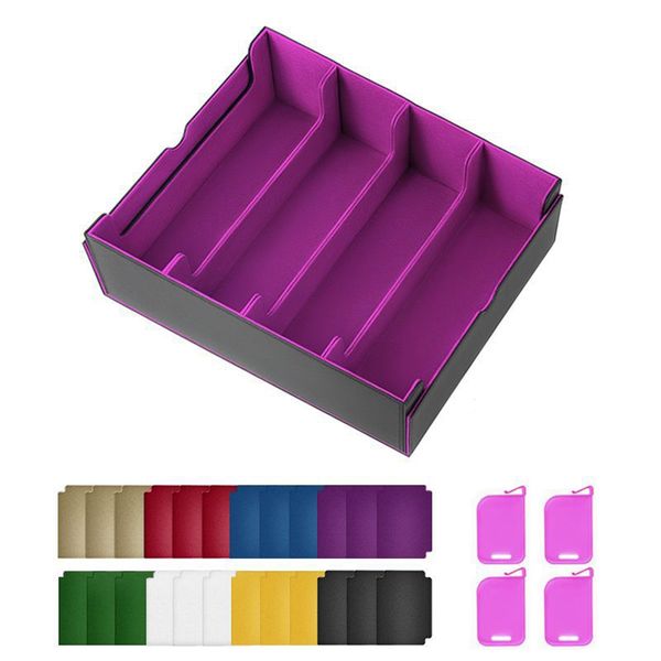 Upgrade Card Storage Box Fits 2400+ Single Sleeved Cards A