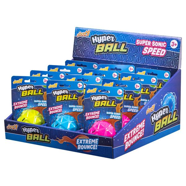 OOOZY - Hyper Ball - Extreme Bounce Super Sonic Speed - 12 Pack