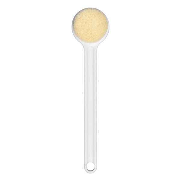 Long Handle Back Brush Scrubber - White