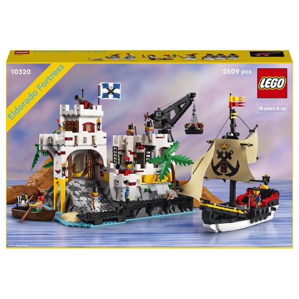 LEGO® Icons Eldorado Fortress 10320 Building Toy Set - 2,509 Pieces
