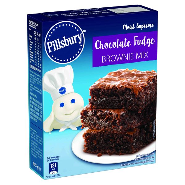 Pillsbury Chocolate Fudge Brownie Mix 415g