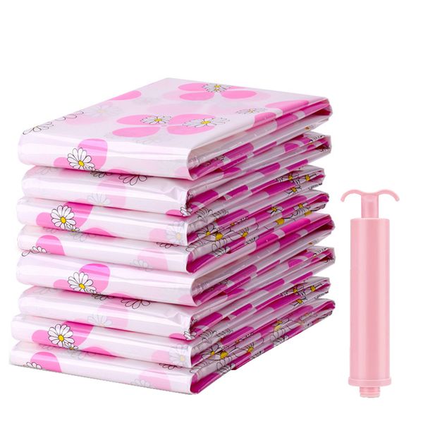 11 Pieces Space Saver Vacuum Storage Bags For Plush Toys, Quilts, Clothes