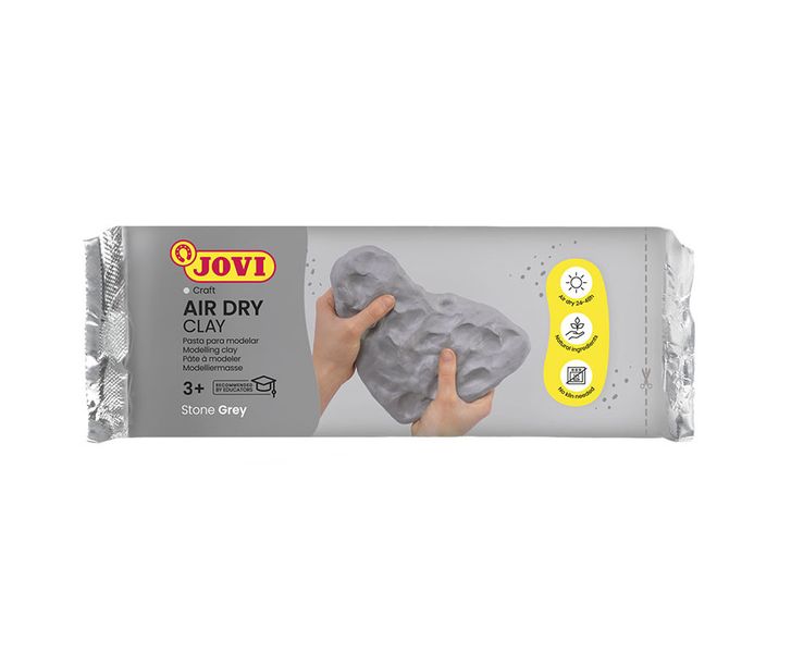 JOVI Air Hardening Modelling Clay - 500g Grey