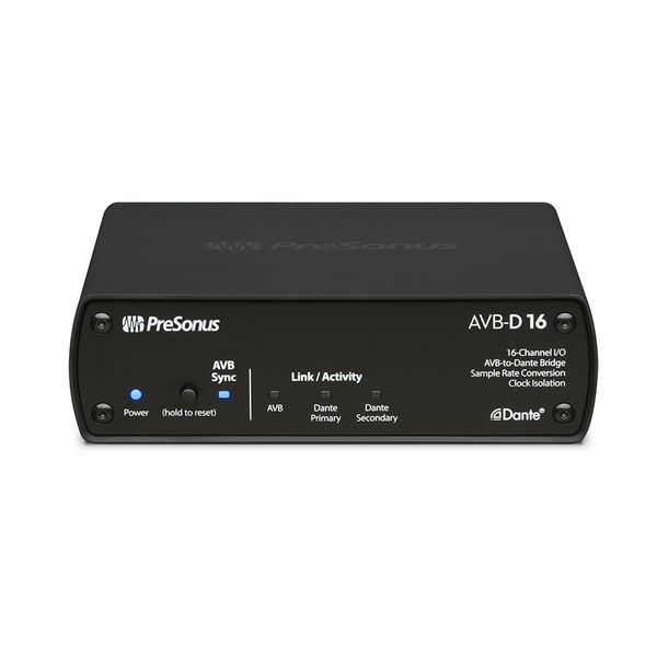 PreSonus AVB-D 16 I/O AVB-to-Dante Bridge
