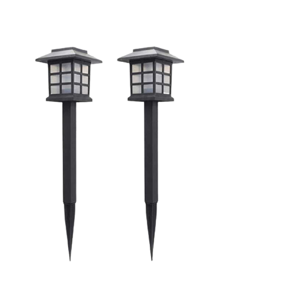Pack of 2 Solar LED Garden/House Light