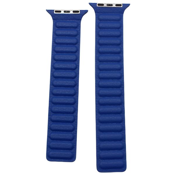 Replacement Leather Magnetic Strap For Apple watch series 6 38/40/41mm