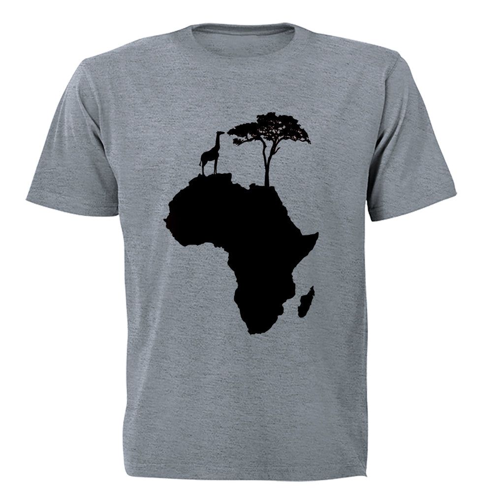 Africa Silhouette - Adults - T-Shirt | Shop Today. Get it Tomorrow ...