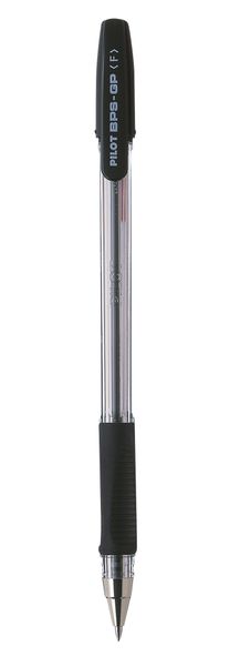 Pilot BPS Grip Fine Ballpoint Pen - Black (Pack of 12)