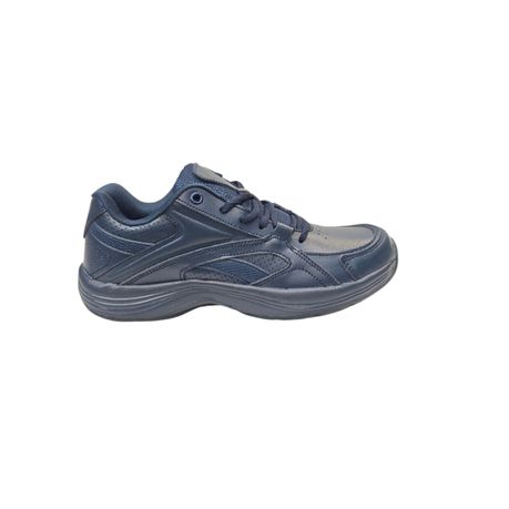 Green Cross Women Navy Leather Casual Sneaker Image