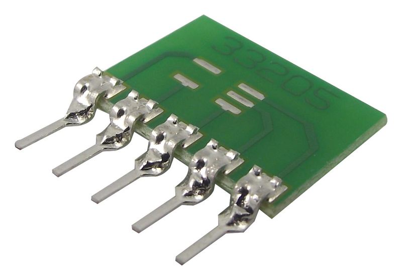 Capital Advanced (33205) IC Adapter - SOT23-5/SC59-5 to 5-SIP,