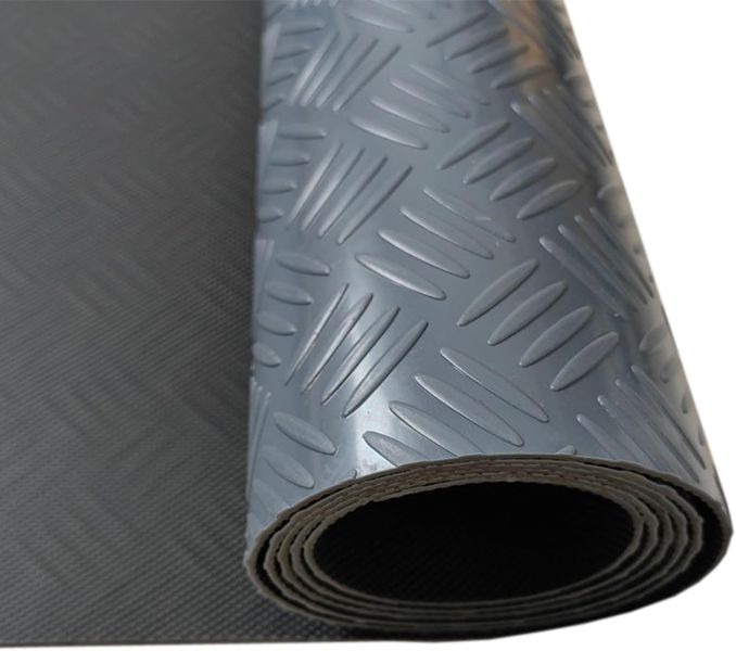 Garage Floor Mat PVC Durable Flooring (1.5mm X 1.5m Width) - 4m Roll