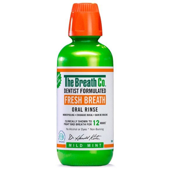 The Breath Co. Mouthwash - Fresh Breath - Mild Mint - 473ml