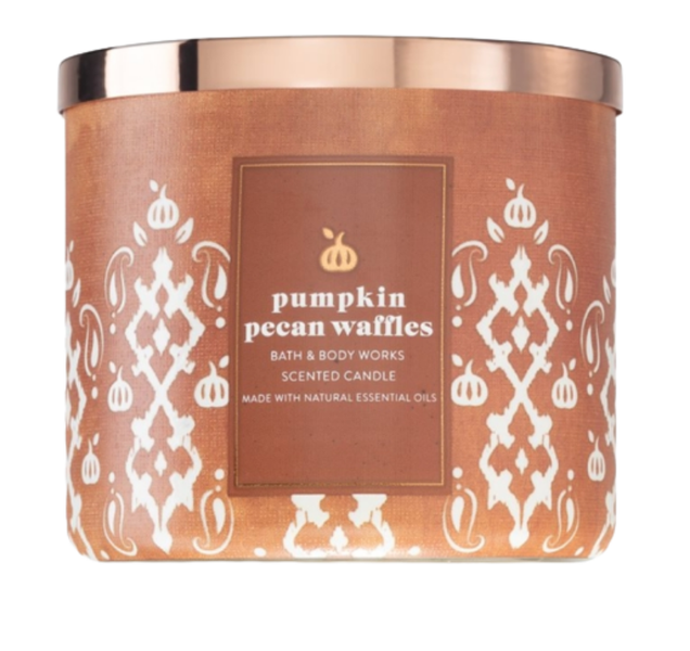 Bath and Body Works Pumpkin Pecan Waffles Scented Candle(Parallel Import)