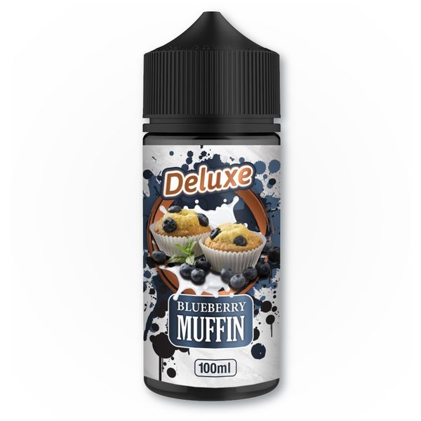 Vape Juice Blueberry Muffin - 3mg - Deluxe Range