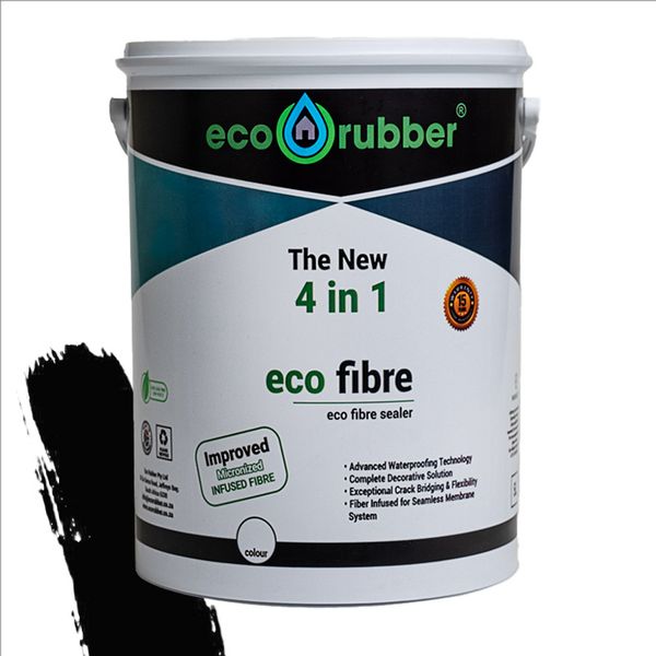 Eco Rubber 4 In 1 Eco Fibre Black 20L