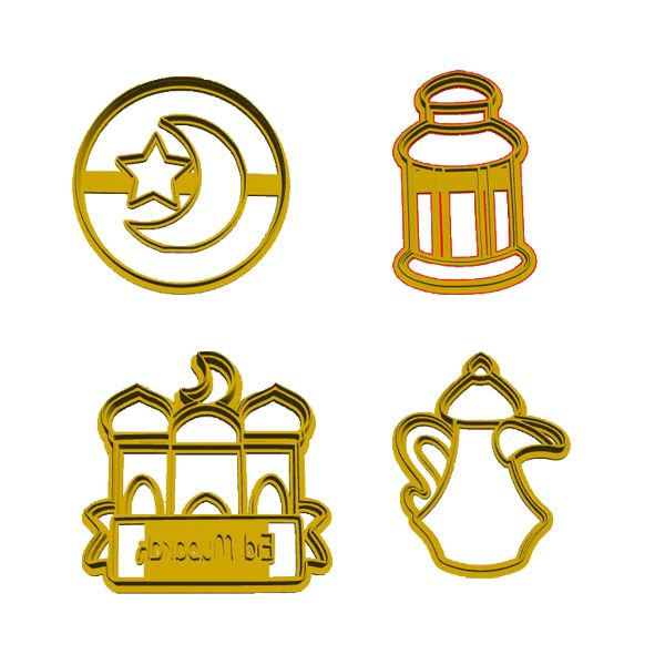 Ramadan Cookie Cutters 2