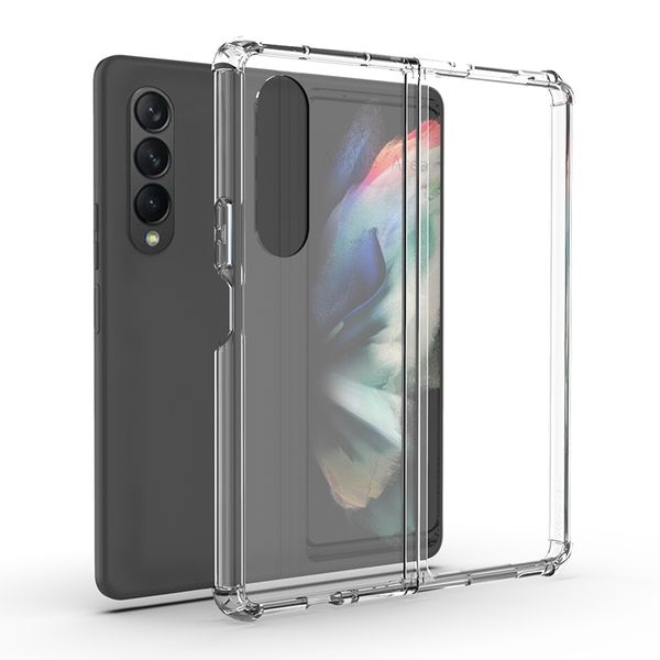 Shockproof Acrylic Folding Phone Case Compatible with Samsung Galaxy Z Fold 4