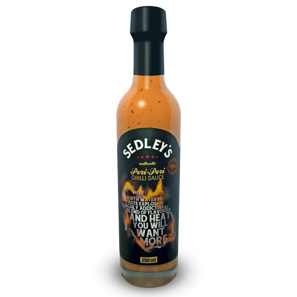 Sedleys Hot Peri-Peri Chilli Sauce - 250ml