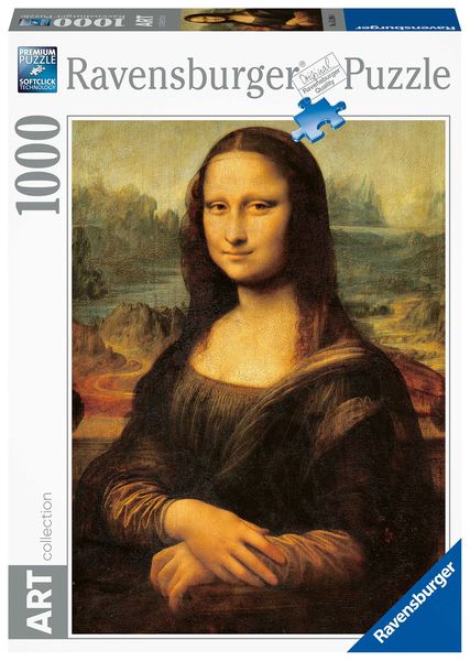 Ravensburger 1000Piece Puzzle Leonardo Da Vinci Mona Lisa