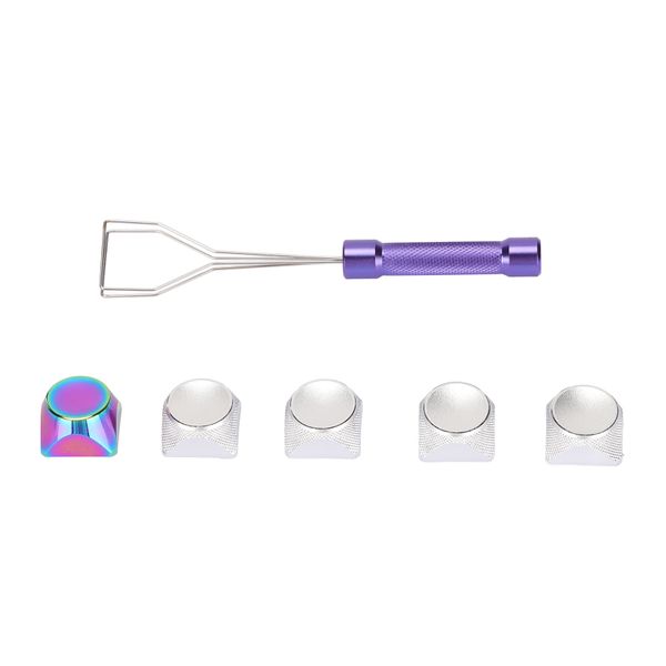 Metal Keycaps Keyboard 5 Piece Silver XDA