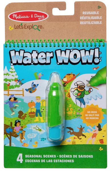 Melissa &amp; Doug Let's Explore Water Wow! Water-Reveal Pad - Seasons