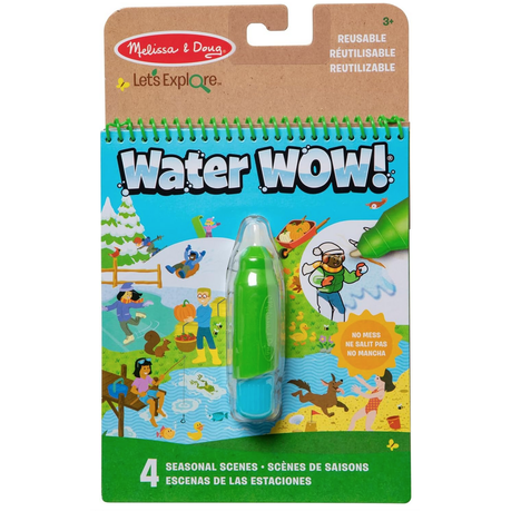 Melissa & Doug Let's Explore Water Wow! Water-Reveal Pad - Seasons Image