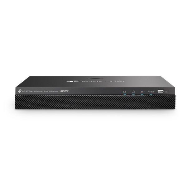 TP-Link VIGI NVR2008H-8MP 8CH PoE+ Network Video Recorder - 4K HDMI, H.265+